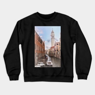 A Side Street In Venice Crewneck Sweatshirt